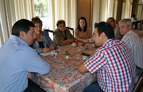 El ministro de Seguridad se reunió con directivos de la Cámara de Comercio de Orán