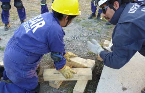 Personal de Defensa Civil participó de un curso en Mendoza