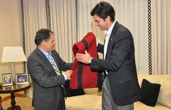 El Gobernador Urtubey recibió al Intendente de Antofagasta, Chile