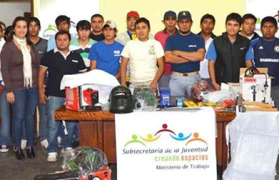Se inauguraron talleres de herrería en La Merced