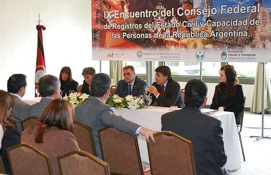 El Consejo Federal de Registros Civiles sesiona en Salta