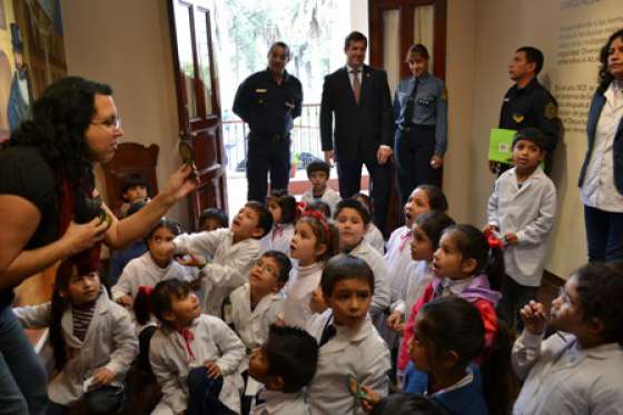 El Ministro Sylvester recorrió el Museo Histórico Policial