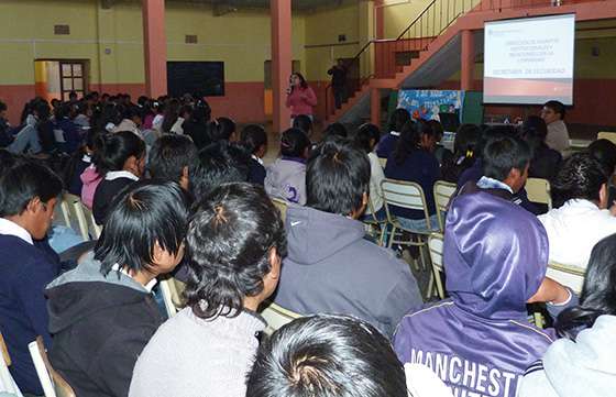 Actividades preventivas sobre adicciones en Olacapato y San Antonio de los Cobres