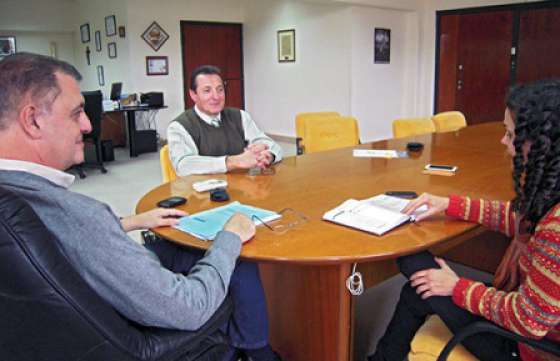 Se trabaja en la construcción de un embalse en Metán