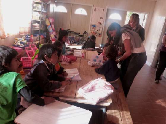 La Secretaria de Gestión Educativa relevó escuelas del departamento Cachi