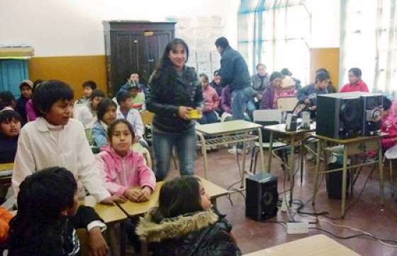 Talleres de seguridad para alumnos y padres de escuelas de El Bordo y paraje El Prado