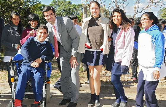 El Gobierno provincial inauguró obras de infraestructura en La Caldera