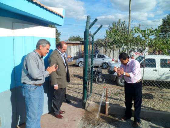 Se inauguró la ampliación de Red de Agua en barrio Taranto de Orán