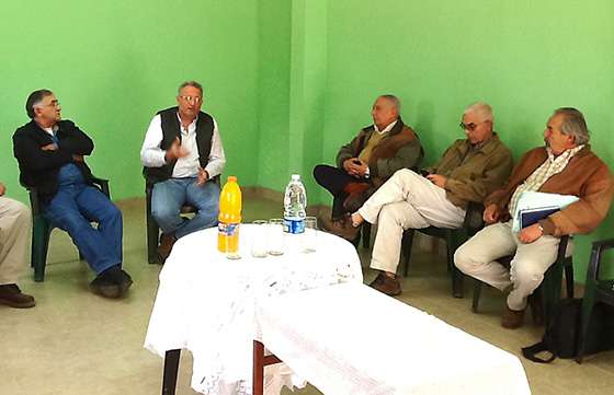 Facilitan soluciones a productores damnificados por la sequía