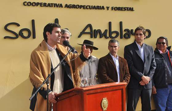 El gobernador inauguró en Amblayo la planta elaboradora de quesos
