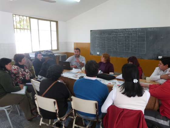 Más de 30 referentes del Ministerio de Educación relevaron escuelas en Orán