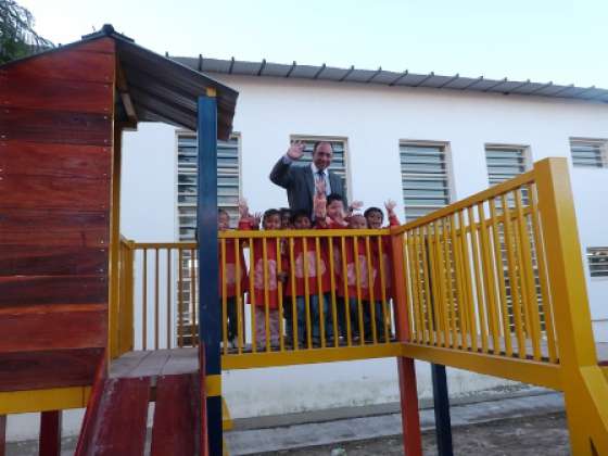 La escuela Elsa Salfity de Capital cuenta con dos nuevas aulas de Nivel Inicial
