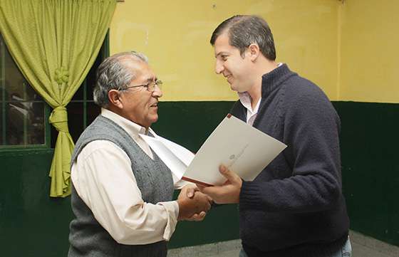 Con el aporte del Ejecutivo Provincial se concretaran proyectos preventivos en los barrios de la ciudad