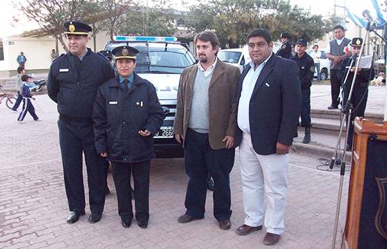 Refuerzan el parque automotor de la policía en el Valle de Lerma