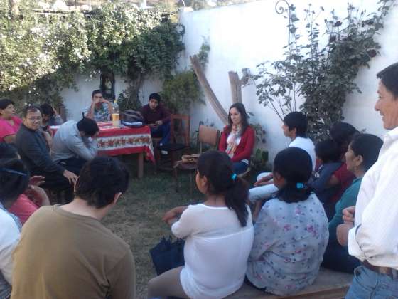 Taller sobre adicciones en el Barrio Las Colinas