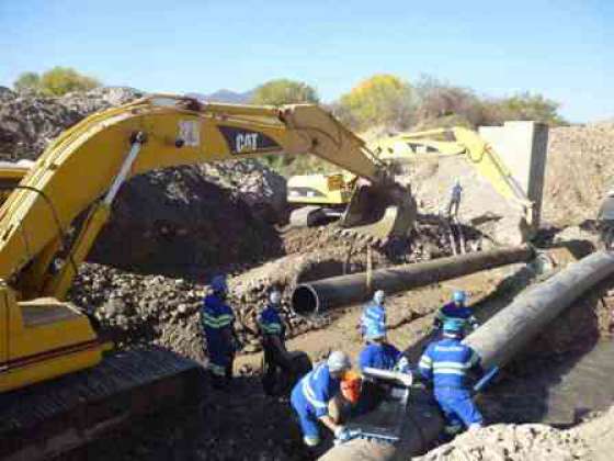 Aguas del Norte ejecutó una importante obra para la zona norte de la ciudad