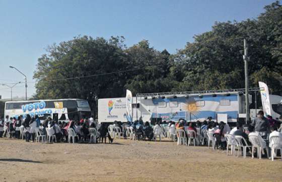 Nación colabora con la Provincia en la difusión del voto electrónico