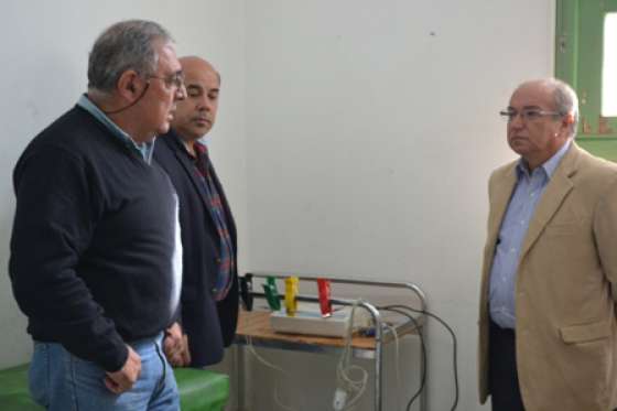 Se entregó un electrocardiógrafo en el Hospital de Cerrillos