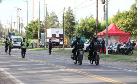 Más de 4.000 vehículos fueron controlados este fin de semana