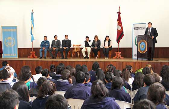 Jornadas de prevención para alumnos secundarios de la provincia