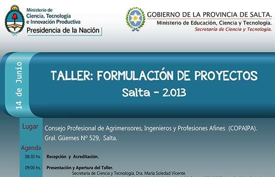 Taller para la formulación de proyectos que promuevan la innovación tecnológica