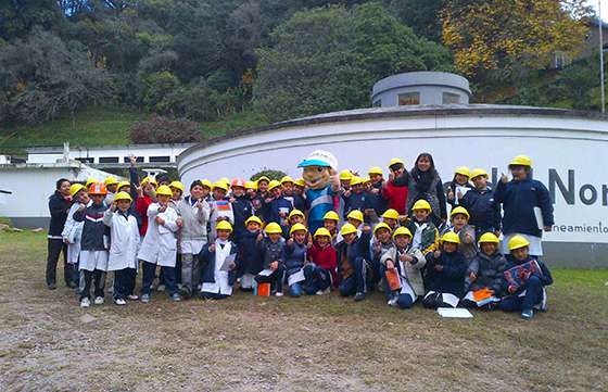 Aguas del Norte concientiza a niños sobre el cuidado del agua