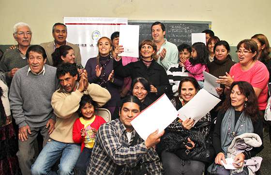 El Ministerio de Seguridad entregó subsidios a Consejos Barriales