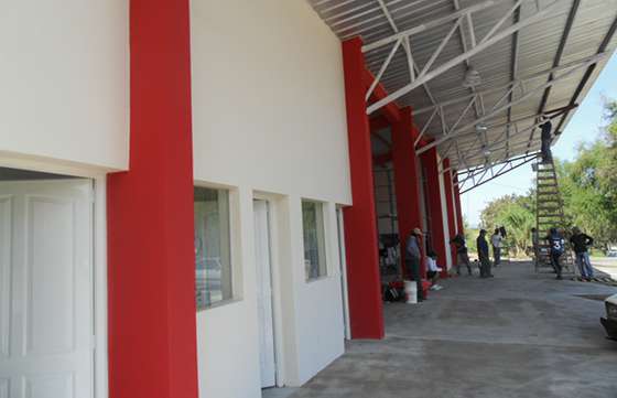 Nuevo parador de ómnibus en Aguas Blancas