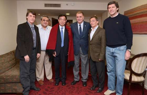 Loutaif recibió al vicepresidente de la Conferencia Consultiva del Pueblo Chino