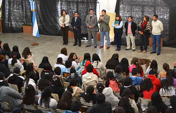 Jornadas de prevención para estudiantes de Joaquín V. González