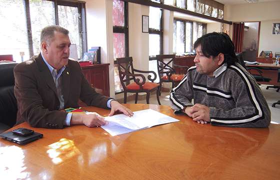 Fondos para el mejoramiento de un playón deportivo de Hipólito Yrigoyen