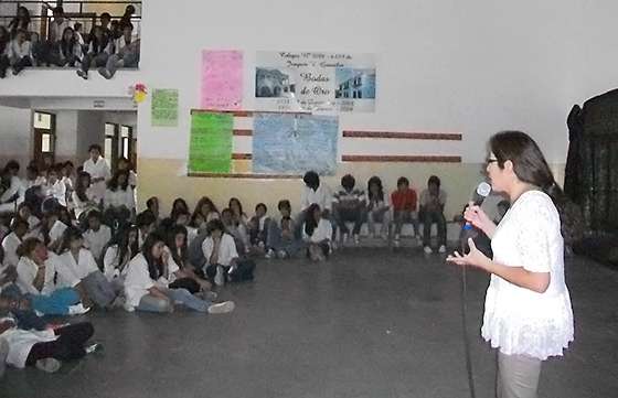 Seguridad capacitó a 400 alumnos de Joaquín V. González en prevención de violencia en escuelas