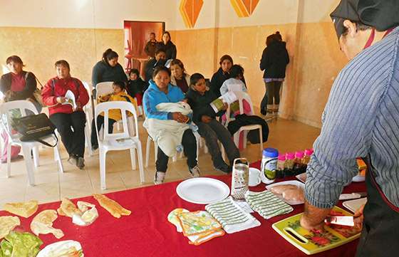 Actividades preventivas en barrios de la ciudad sobre enfermedades crónicas no trasmisibles