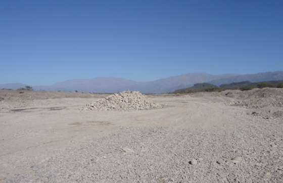 Minería fiscalizó canteras en el río Arenales