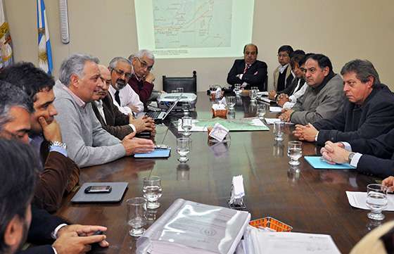 El equipo de Ambiente se reunió con senadores provinciales