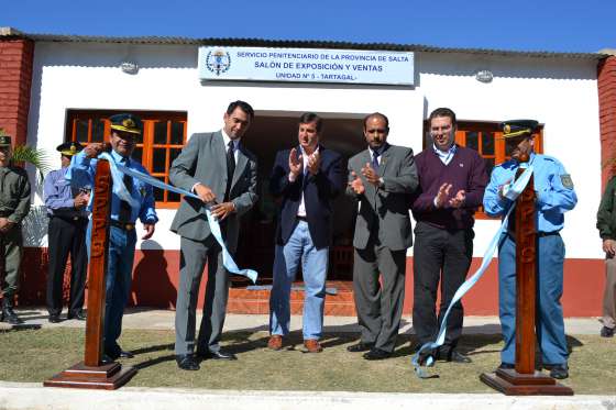 Fue inaugurado el salón de exposición y ventas en la Cárcel de Tartagal