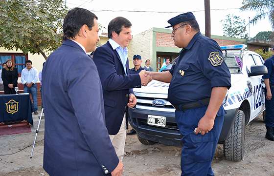 Se incorporó efectivos policiales y equipamiento en dependencias policiales de Orán
