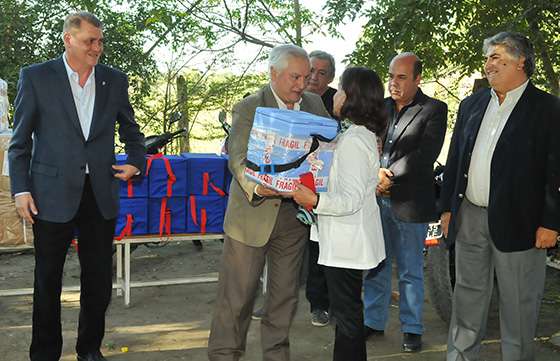 Agentes sanitarios de Orán recibieron equipamiento