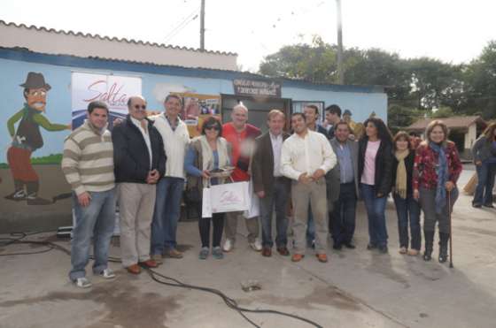 En Vaqueros recibieron al primer turista de la temporada invernal