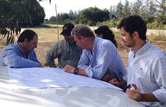 Relevaron zonas productivas de Orán