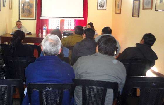 Minería capacitó sobre control de áridos a empleados municipales de Cerrillos