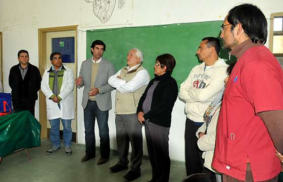 El Gobierno reconoció el compromiso de los agentes sanitarios de Cachi