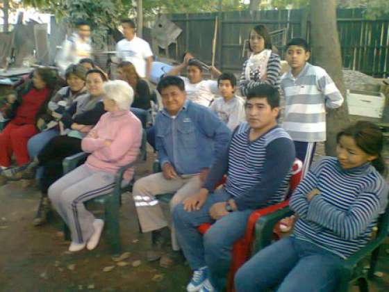 Reunión del Ministerio de Seguridad con vecinos del barrio 20 de Junio en Orán