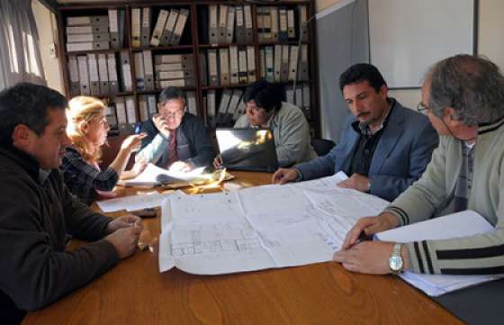 Trabajos de ampliación y refacción en la escuela Las Vertientes de Santa Victoria Este