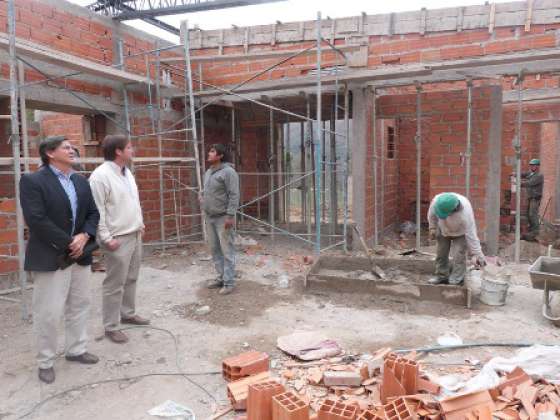 Otro edificio de Nivel Inicial se construye en Vaqueros