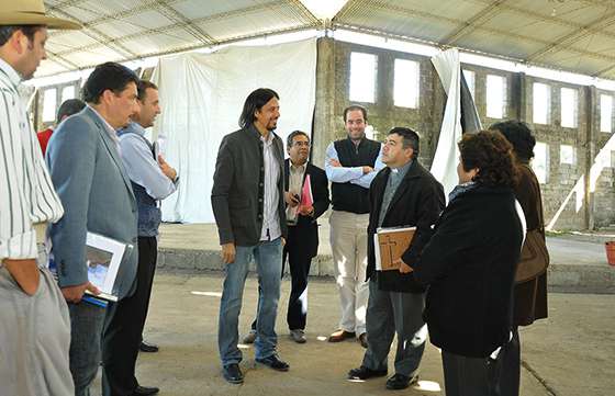 Funcionarios provinciales se interiorizaron de las obras que se ejecutan en Metán