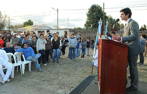 Con la inauguración de dos pozos mejorará el servicio de agua potable en barrio San José