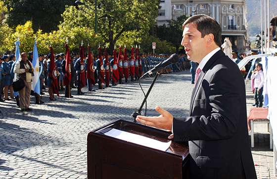 Sylvester encabezó el acto del Día del Agente Penitenciario