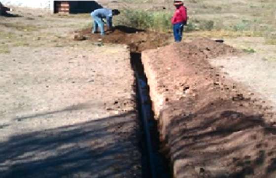 Se amplió la red de agua en la escuela primaria de Amblayo