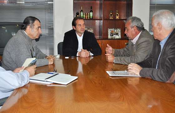 Representantes del sector productivo se reunieron con el secretario de Asuntos Agrarios